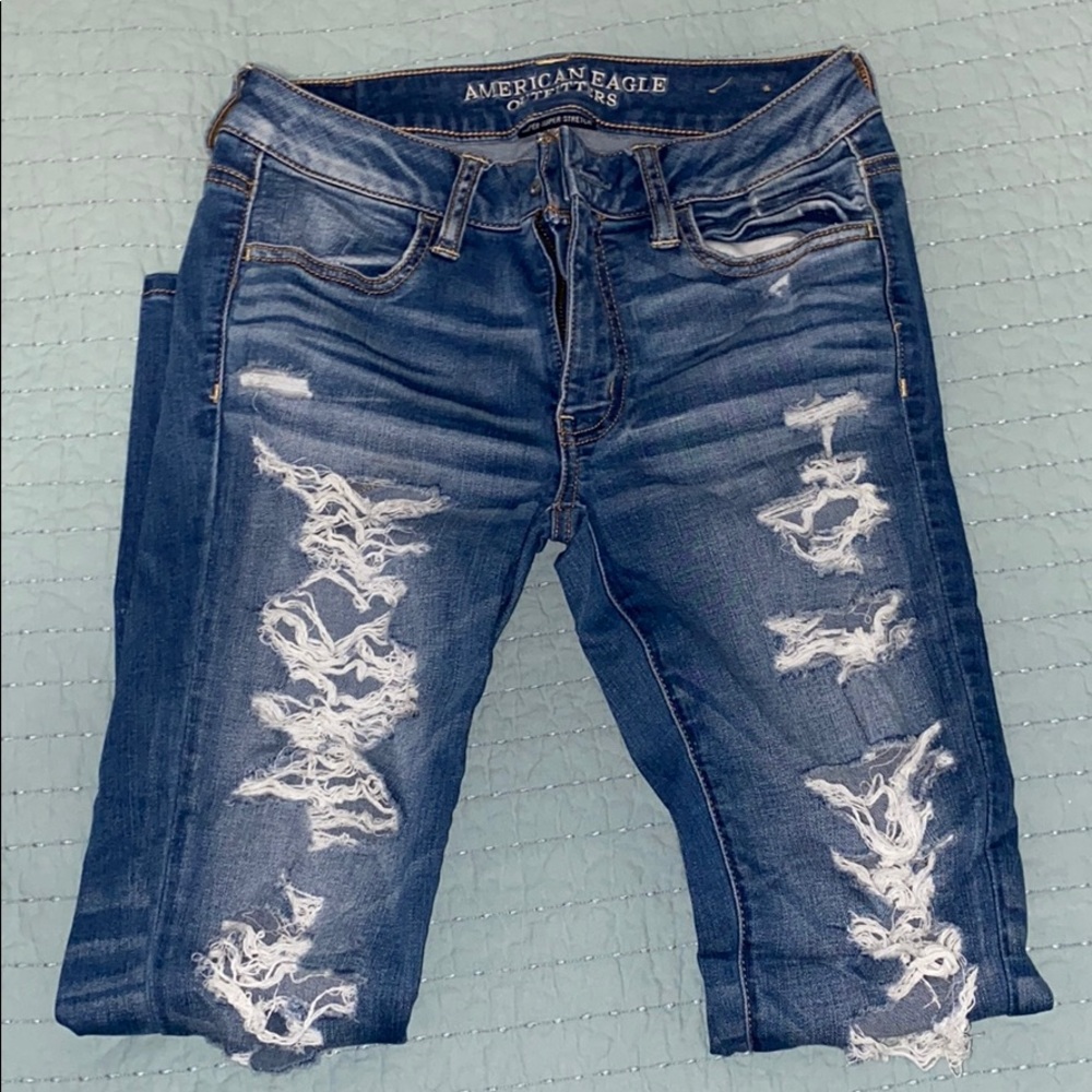 Ripped American Eagle Jeans